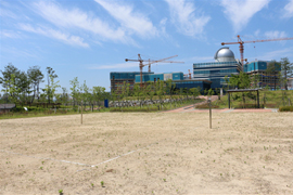 족구장